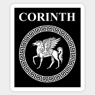 Corinth Ancient Greek City State Polis Symbol Sticker